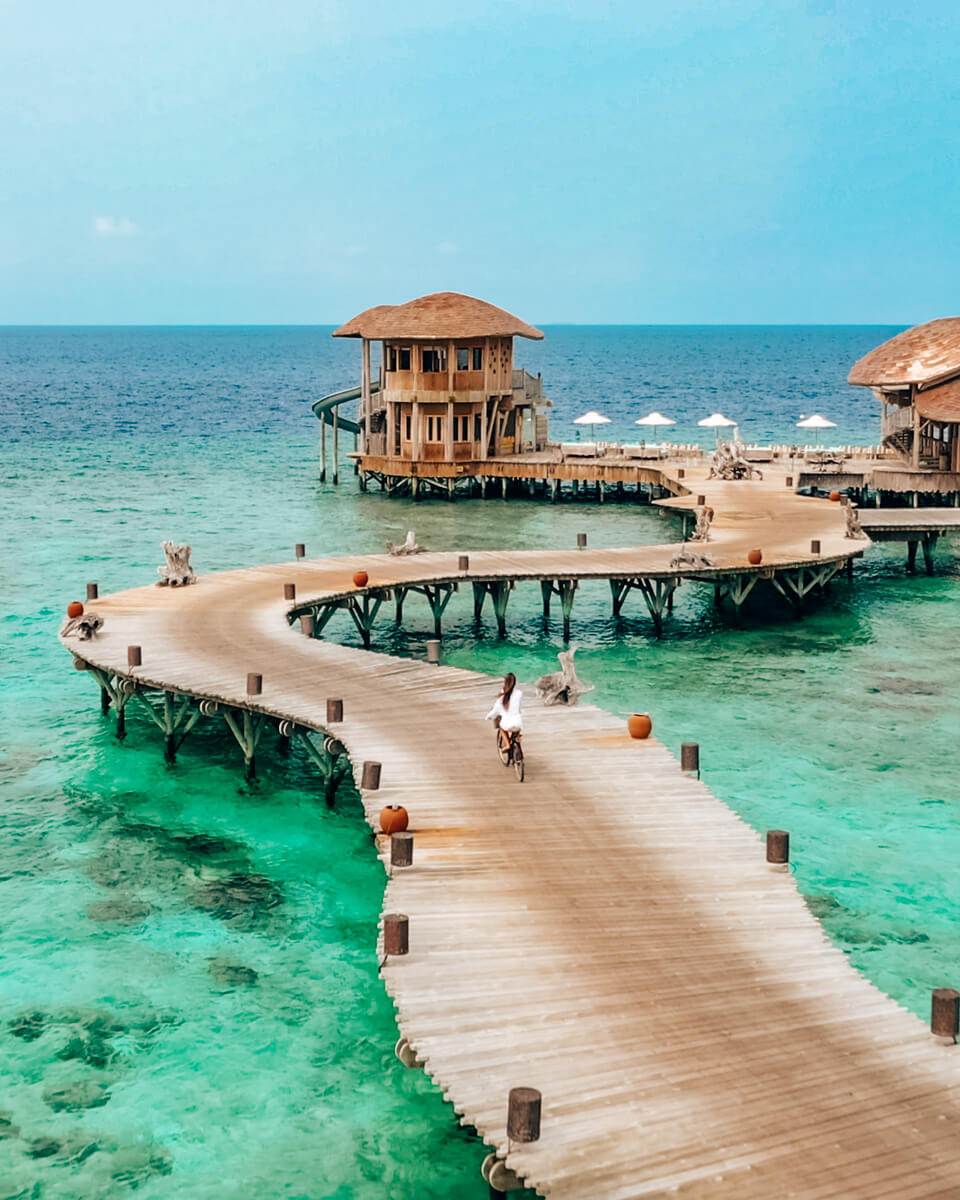 the best resort in the Maldives: Soneva Fushi