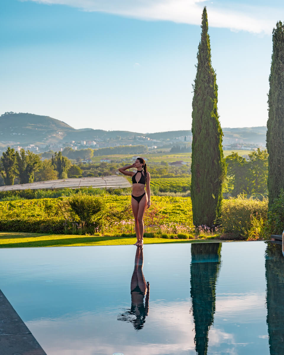 six senses Douro valley pool view