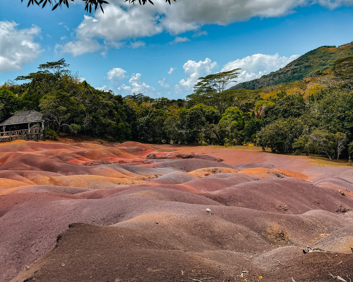 seven colored earth in Mauritius