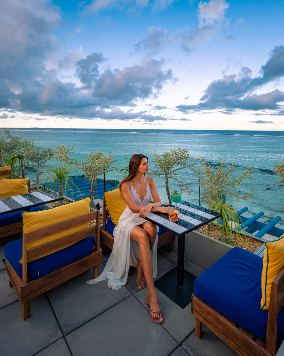 The SALT of Palmar Boutique Hotel in Mauritius, rooftop bar