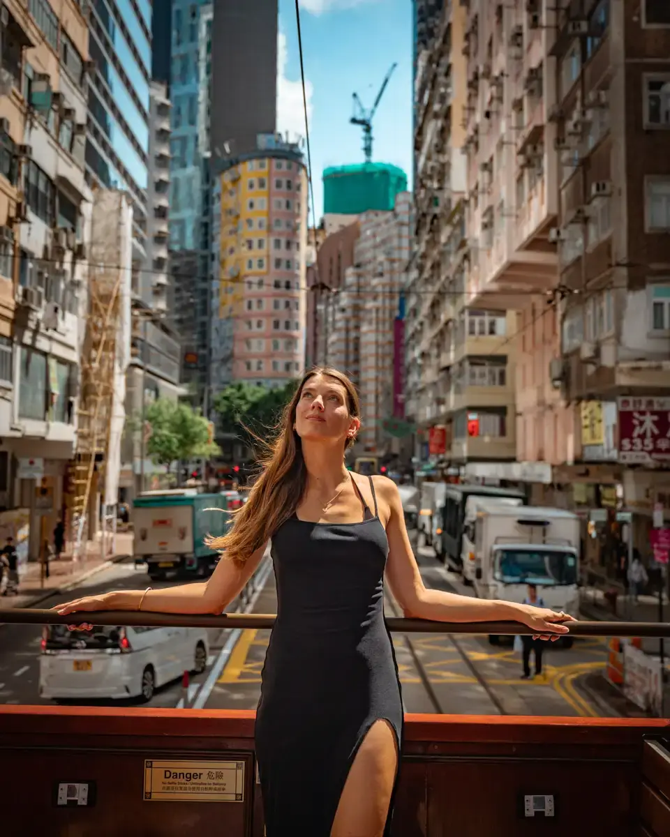 ding ding Hong Kong vintage tram, sightseeing tour, photo spots and best places to visit in Hong Kong