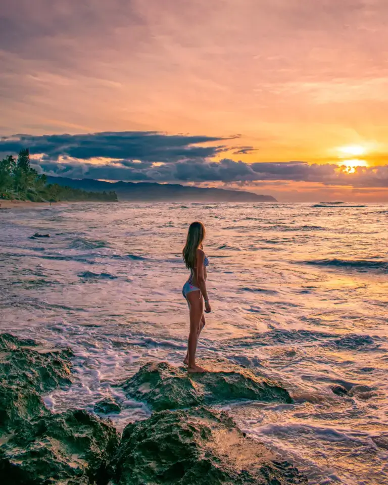 best sunset beach oahu hawaii