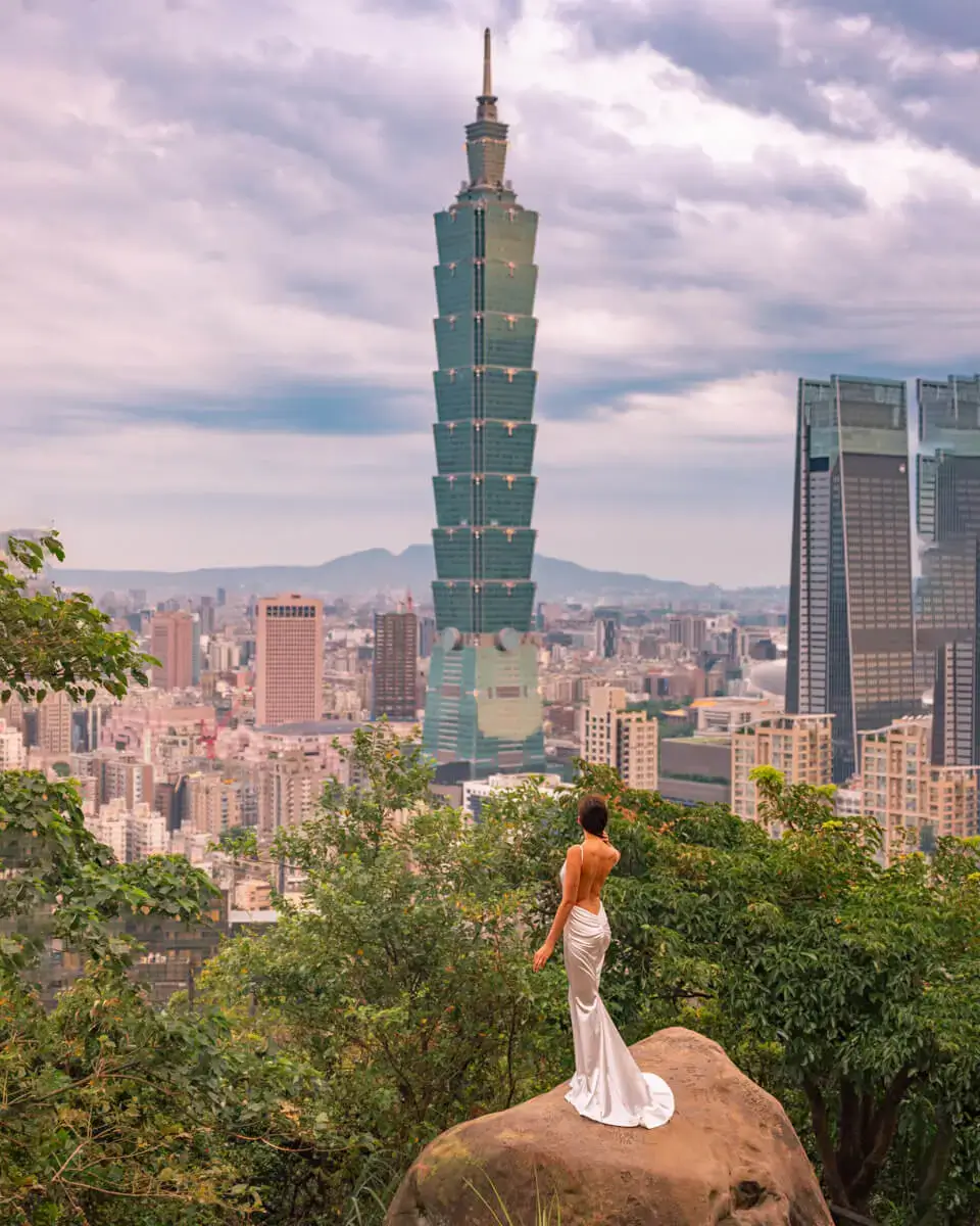 elephant mountain taipei taiwan