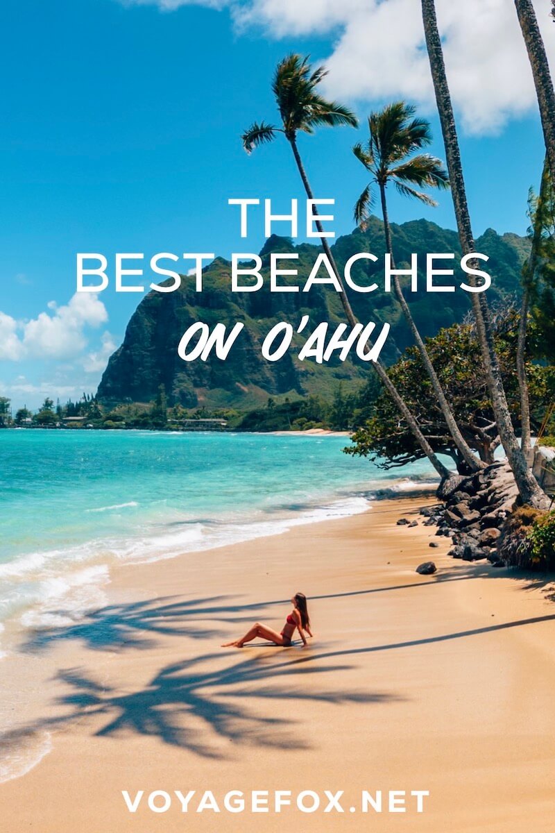 the best beaches on Oahu, Hawaii with map