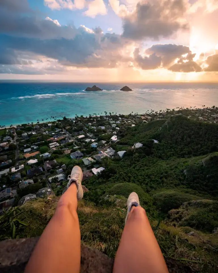 Hawaii Islands Hopping, which island is the best?, Oahu, lanikai pillbox hike sunrise