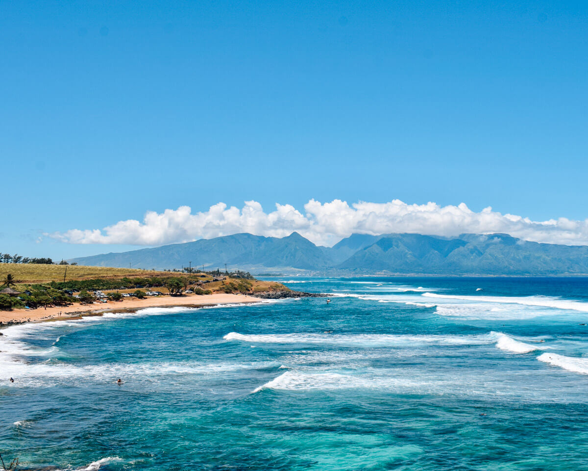 view over a beach in maui, best attractions maui hi