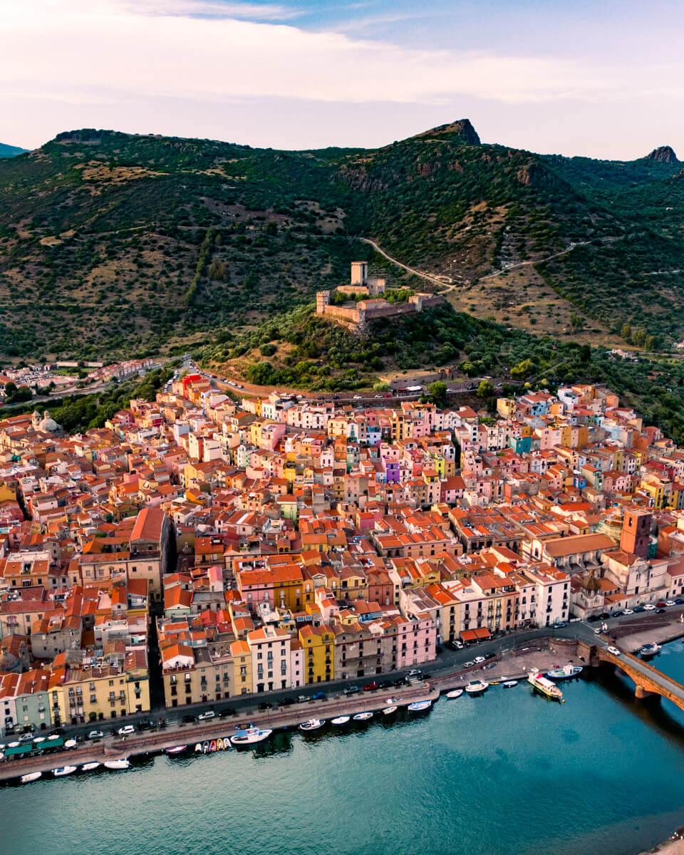 top travel destinations in Italy, Bosa, Sardinia in Italy