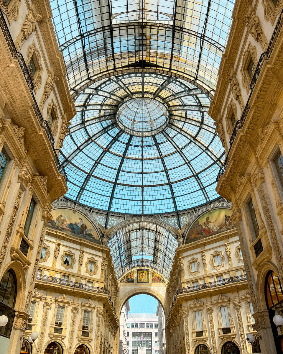 galleria in Milan, Italy, one of the best sights