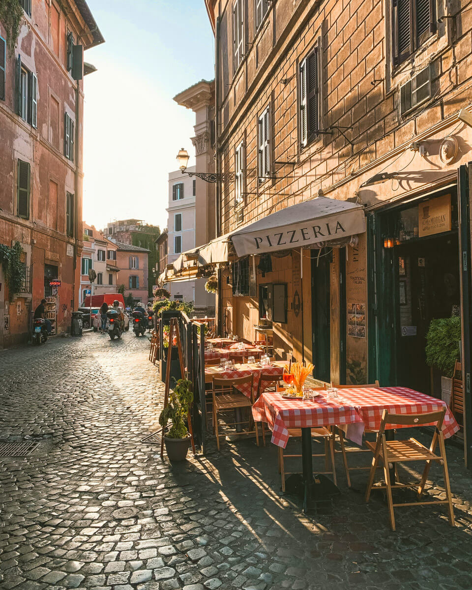 Restaurant in Rome, Italy