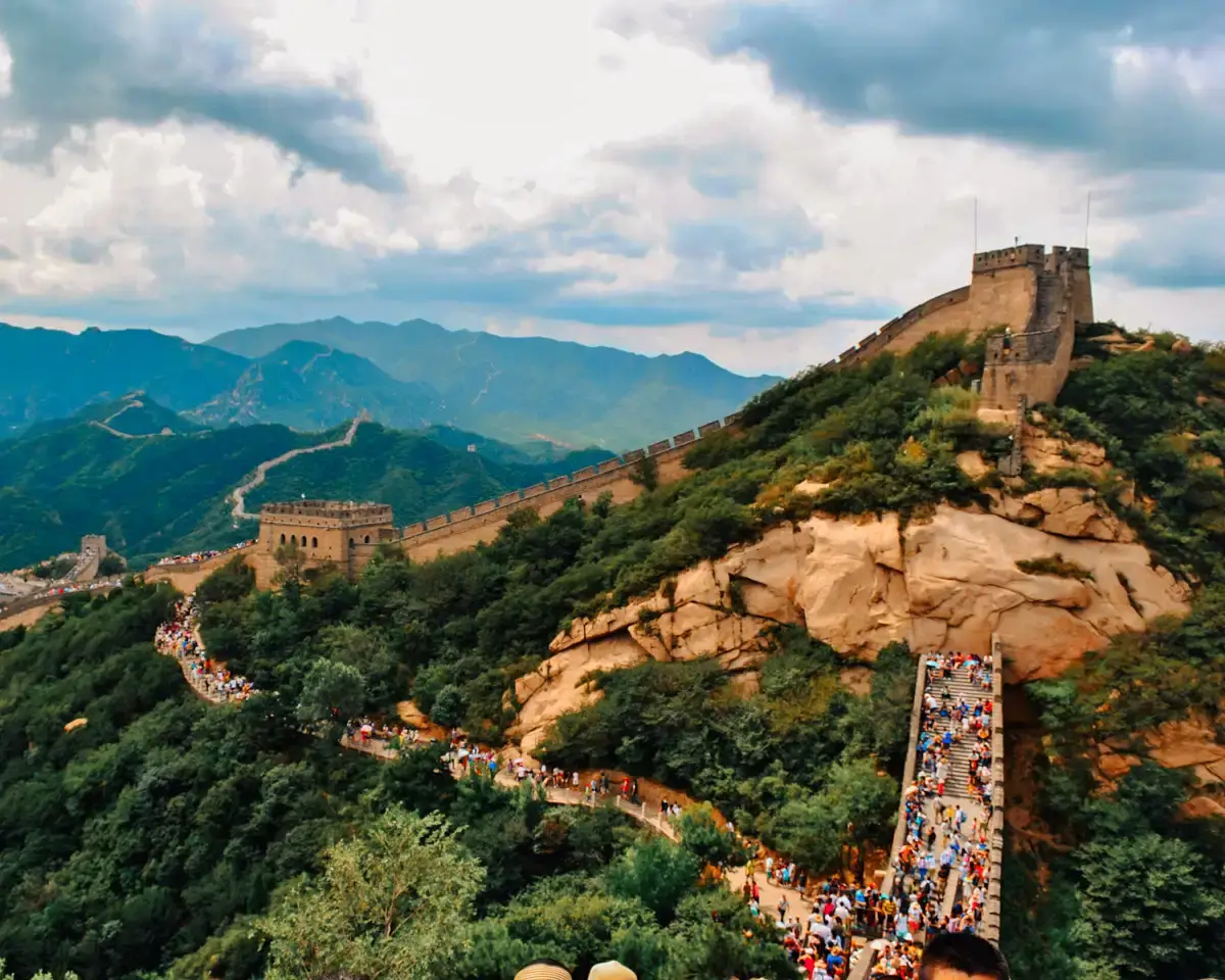 the Great Wall of china, badging