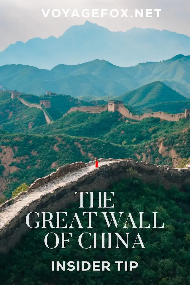 Great Wall of china, insider tip to visit from Beijing, in jisnhanling