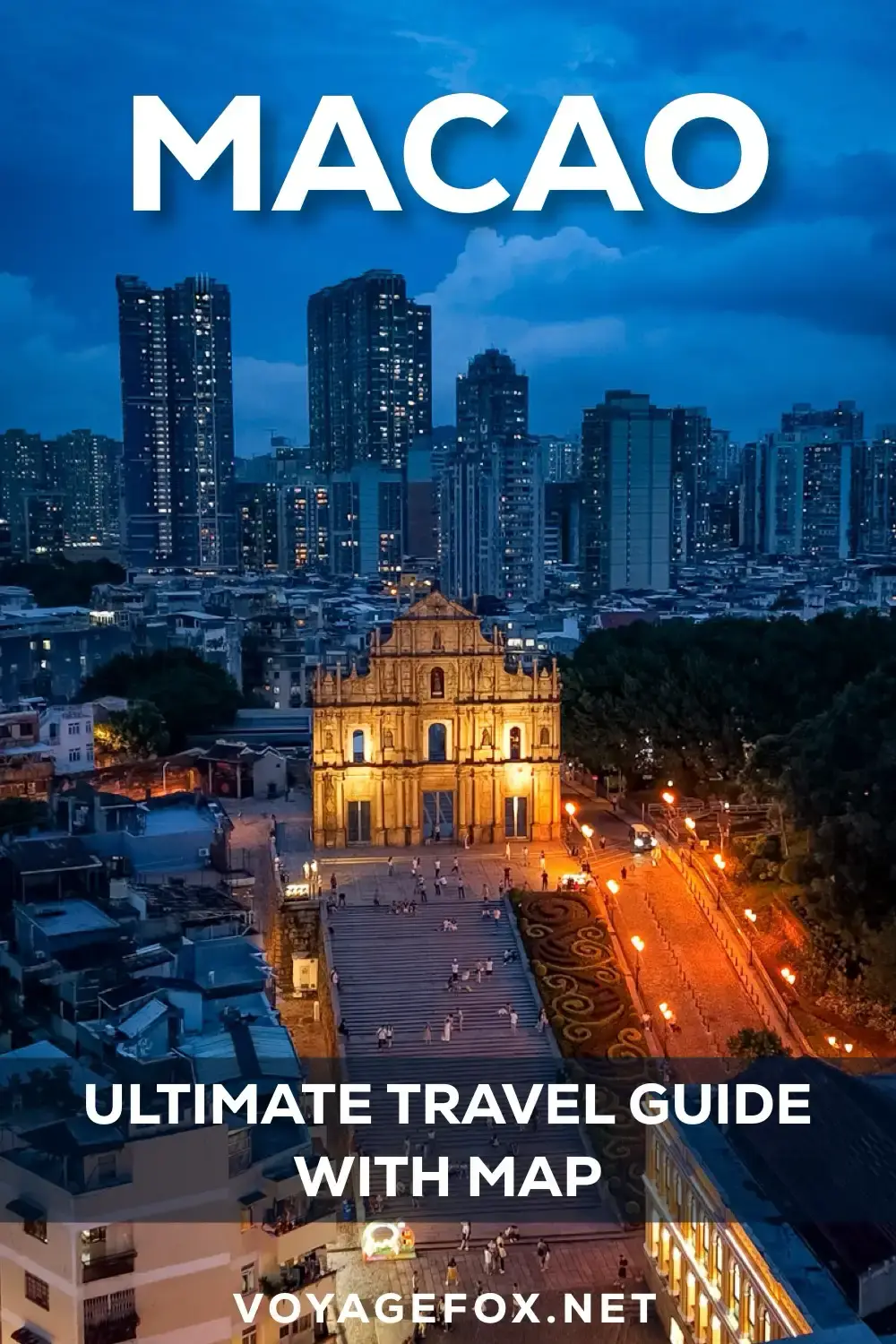 the ultimate travel guide for Macao, with map, the best sights, must do activities and insider tips