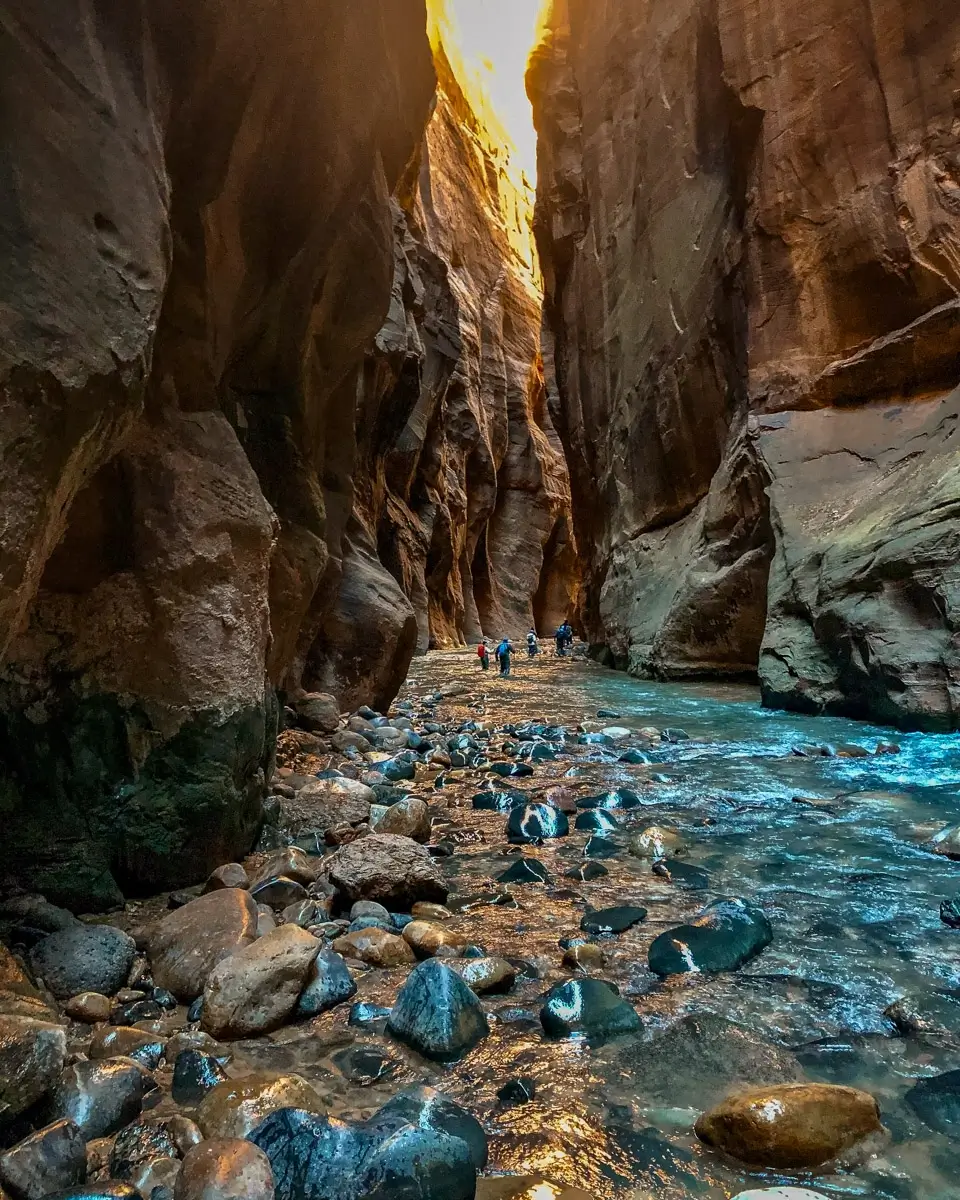 the-narrows-hike-zion-national-park the narrows river hike in Zion National Park