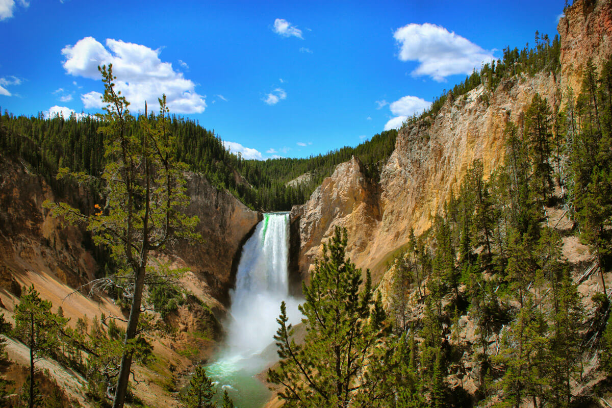 grand-canyon-yellowstone Grand Canyon of the Yellowstone, waterfall