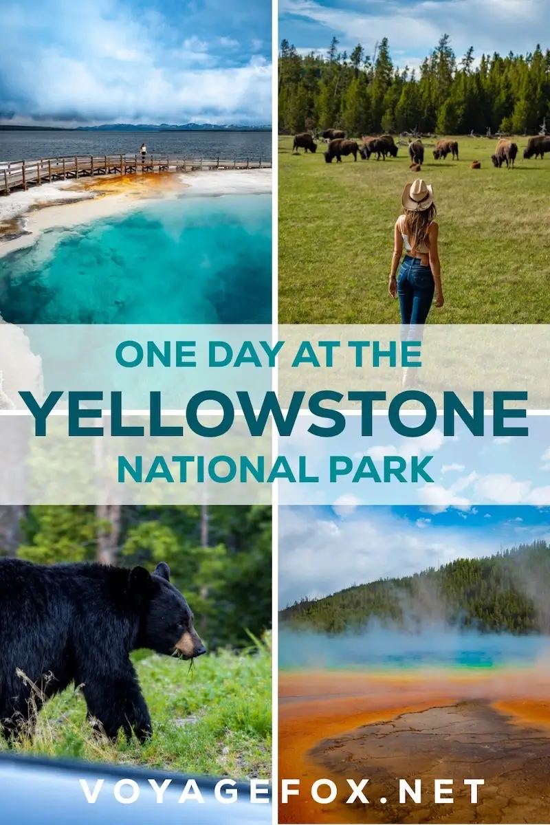 yellowstone-national-park-travel-guide One day at the Yellowstone national park, all highlights, the best activities and map